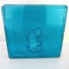 SEAHORSE:
Kiln cast glass block with reverse relief image of seahorse. Cold-worked and sand-blasted. Measures 8Lx8Hx1.75W. Contact me for pricing.