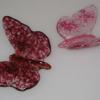 Butterfly:
Cast glass buttterflies. Measure 2.5Lx3W. Available in a variety of colors. $15 each